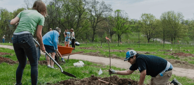 Hilltop Urban Farm Tree Planting